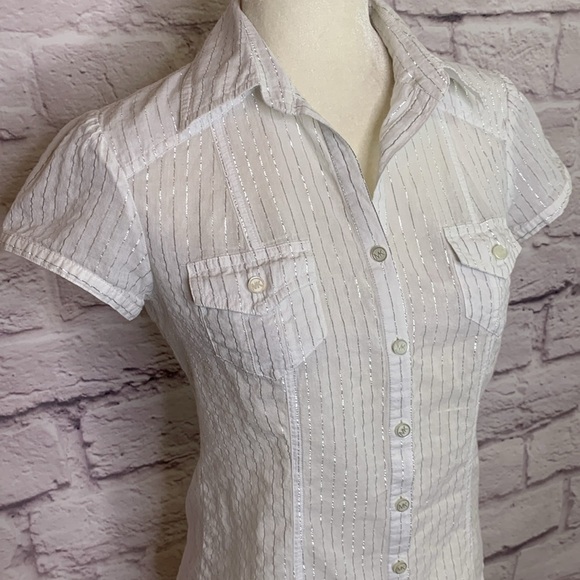 MICHAEL by Michael Kors Babydoll Top - Picture 2 of 8